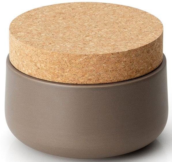 Continenta Vorratsdose, Keramik, Kork, (1-tlg), 13 x 10 cm