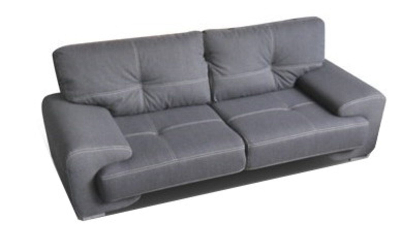 MOEBLO 3-Sitzer ENZO, Couch Polstermöbel Sitzmöbel Wohnzimmermöbel 3-Sitzer-Sofa Stoffsofa, (BxTxH):230x100x90cm