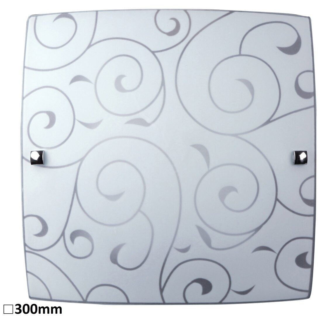 Rabalux Deckenleuchte "Harmony Lux-Harmony Lux" Metall, weiß, E27, 300x300mm