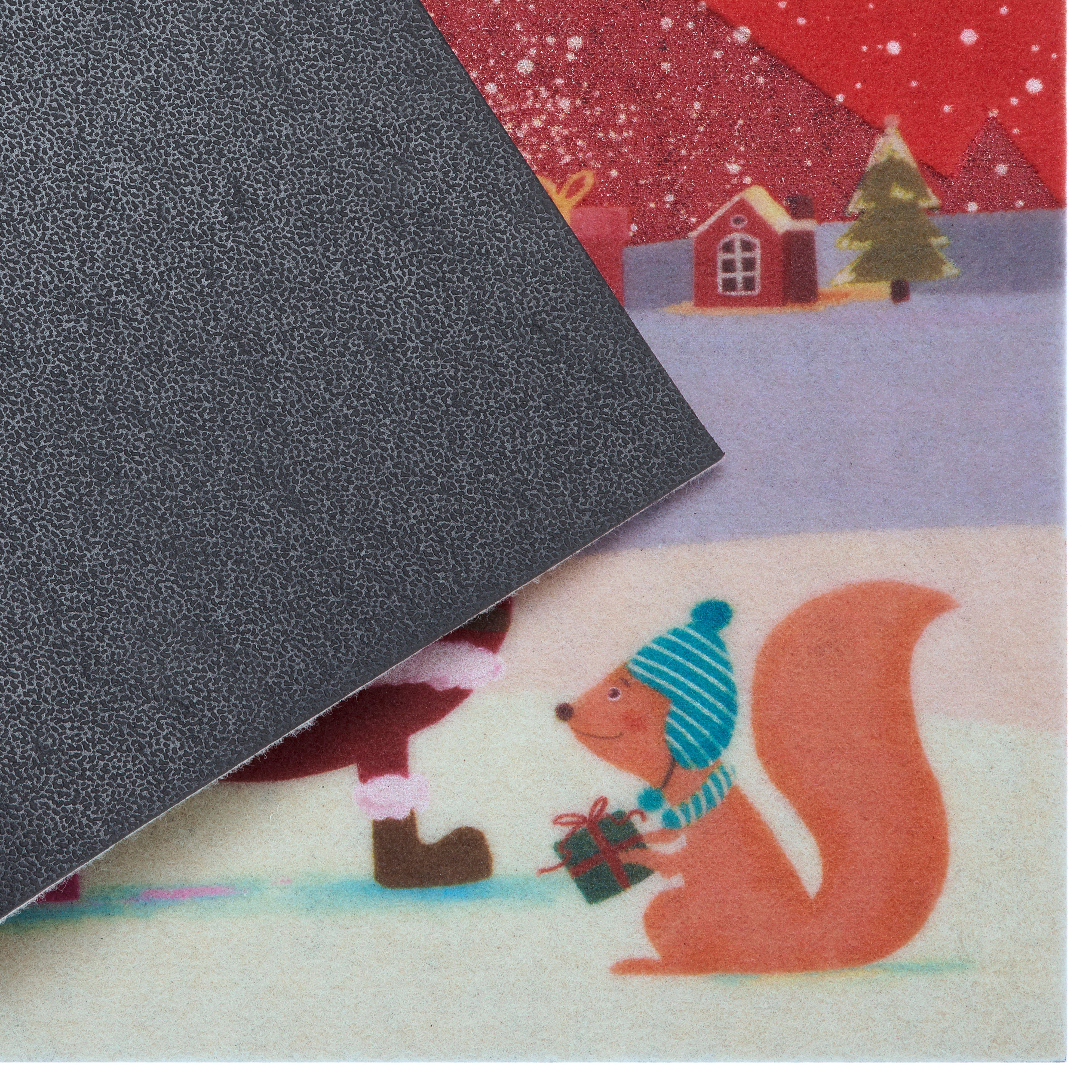 Fußmatte Weihnachten, Home affaire, rechteckig, mit mm, Rutschfest, Weihnachten Schrift-Design, Höhe: 6 Spruch