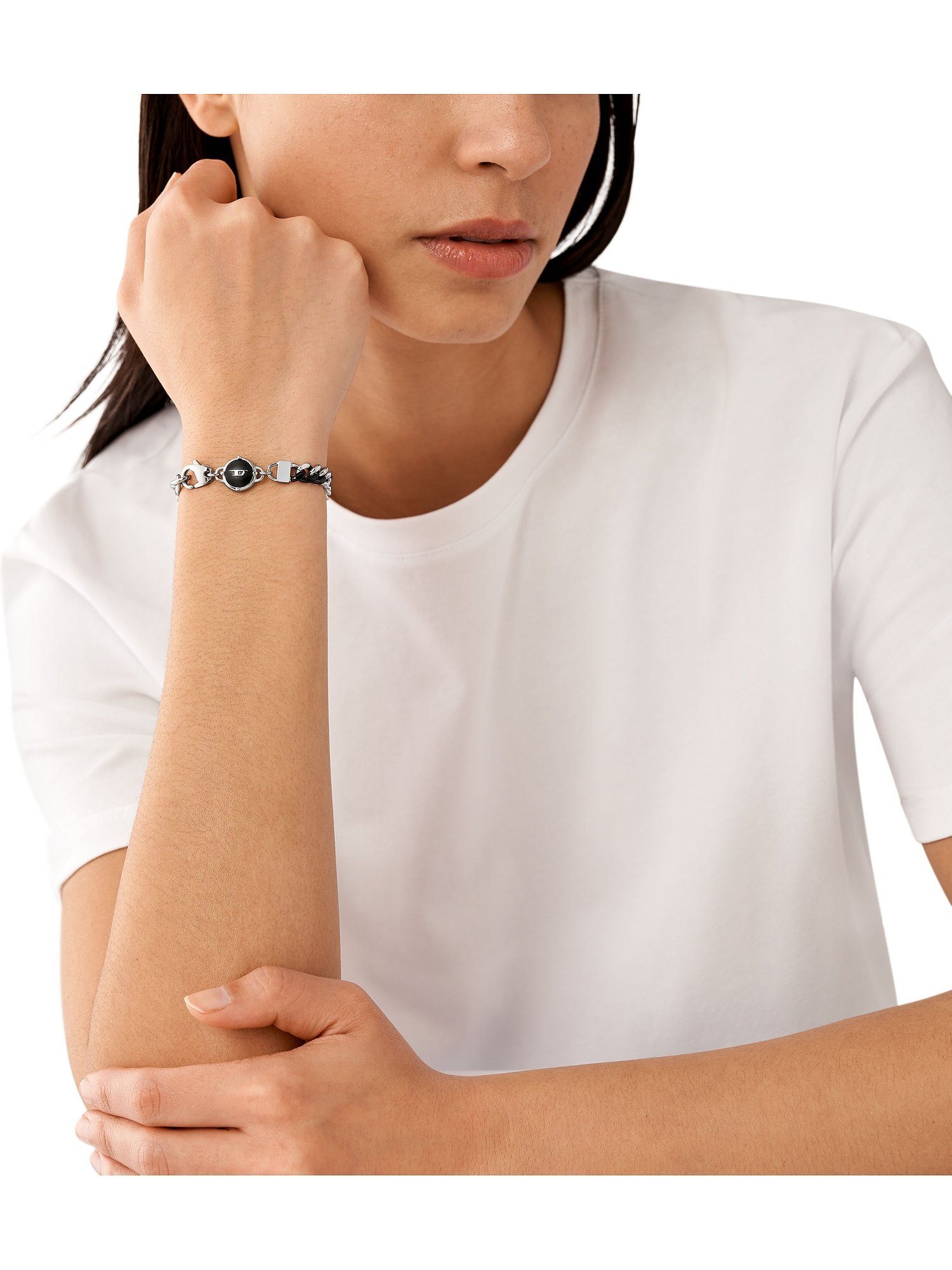 Diesel Edelstahlarmband Diesel Herren-Ar...