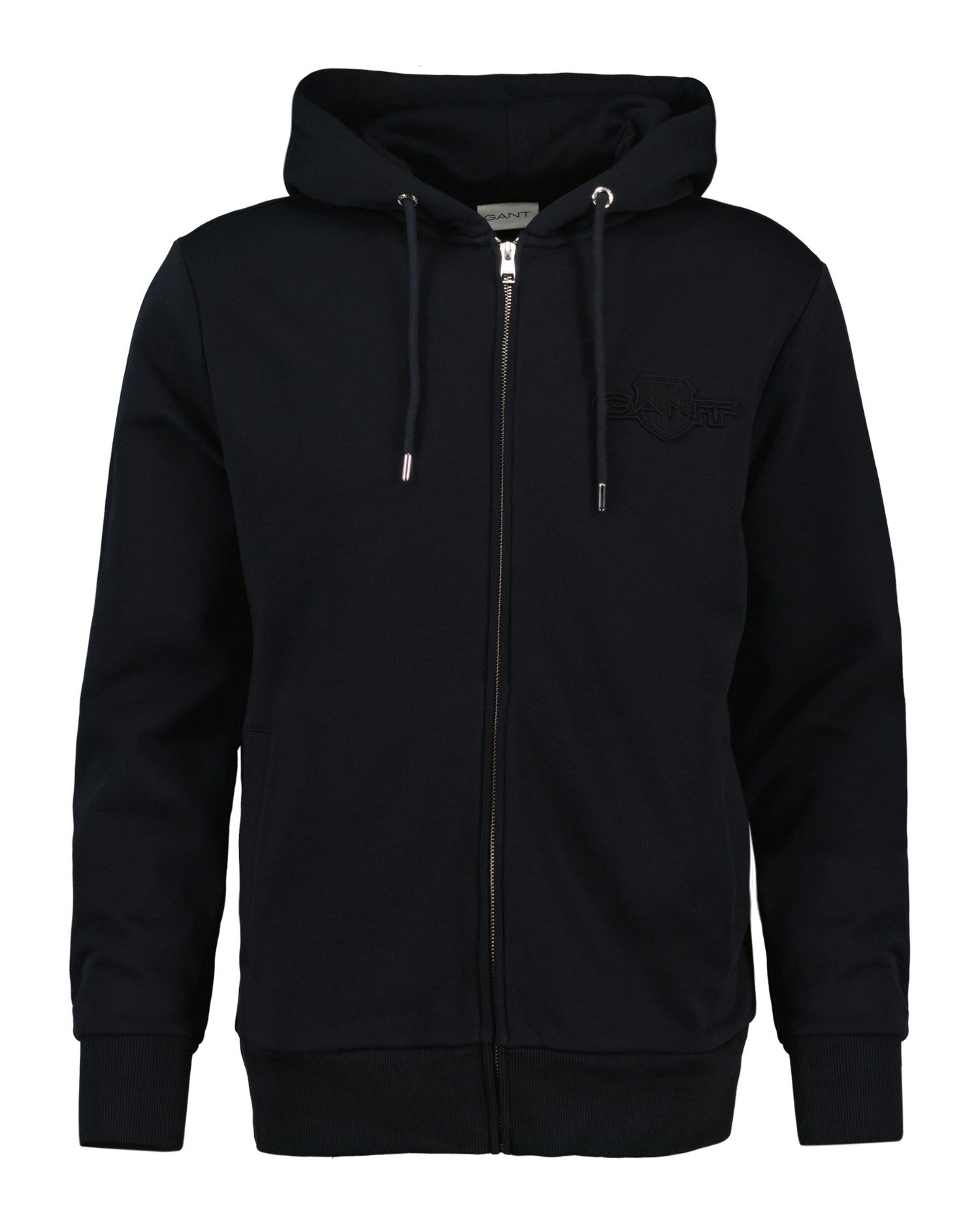 Gant Kapuzensweatjacke TONAL SHIELD FULL ZIP Sweatjacke, regular fit