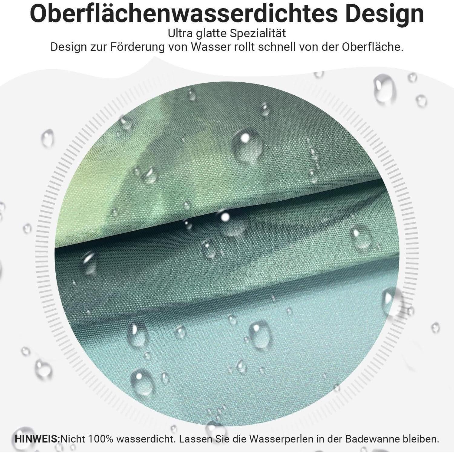 LuxusKollektion Duschvorhang Duschvorhang 240x200cm Stoff Landschaft Wolke 240 x 200 cm