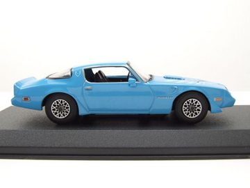 GREENLIGHT collectibles Modellauto Pontiac Firebird Trans Am Hardtop 1979 hellblau Modellauto 1:43 Greenl, Maßstab 1:43