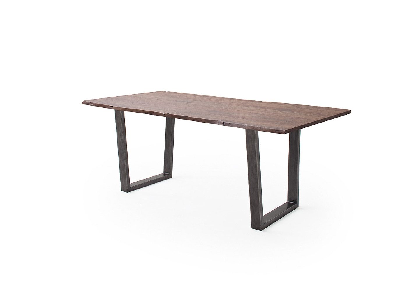 freiraum Baumkantentisch Calabria, in Akazie walnuss / antik - 160x76,5x90 (BxHxT)