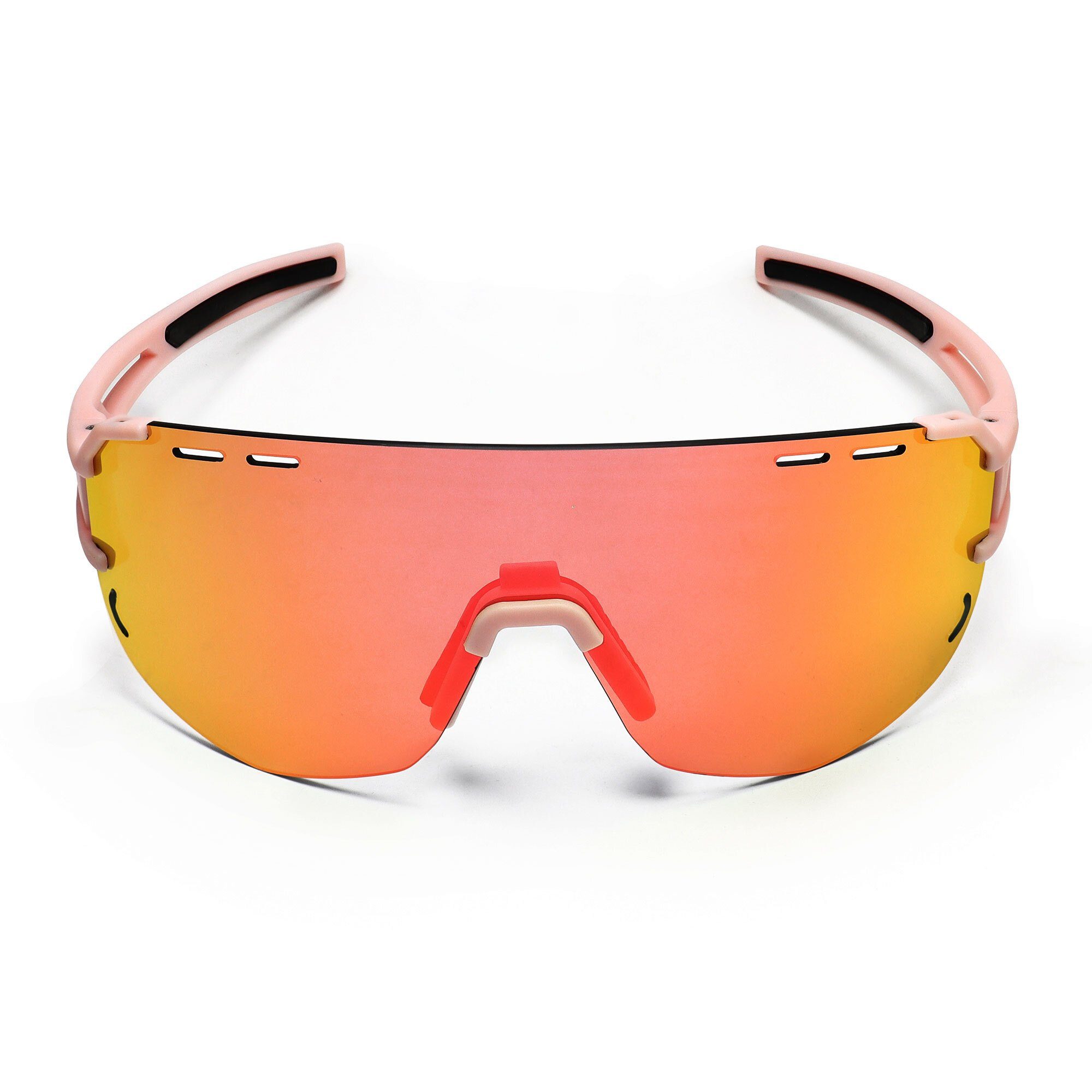 SUNGLOW sport-sonnenbrille YEAZ Sportbrille / weiß/blau, pink rosa Sport-Sonnenbrille