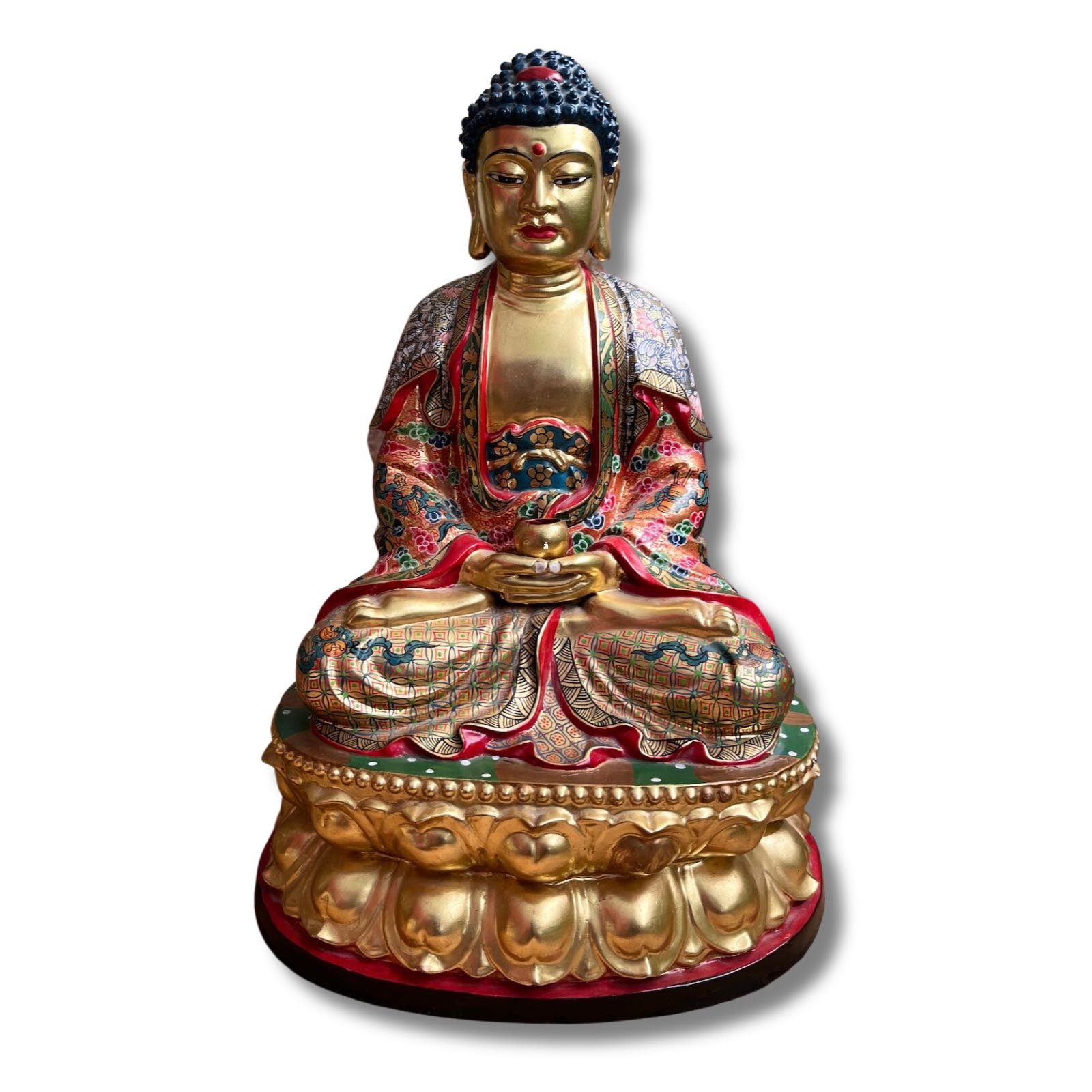 Asien LifeStyle Buddhafigur Buddha Figur Bronze Tibet China - Meditations Mudra