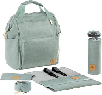 LÄSSIG Wickelrucksack Glam, Goldie, Backpack mint, PETA-approved vegan