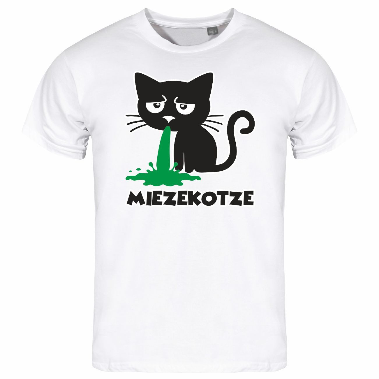 deinshirt Print-Shirt Herren T-Shirt Miezekotze Funshirt günstig online kaufen