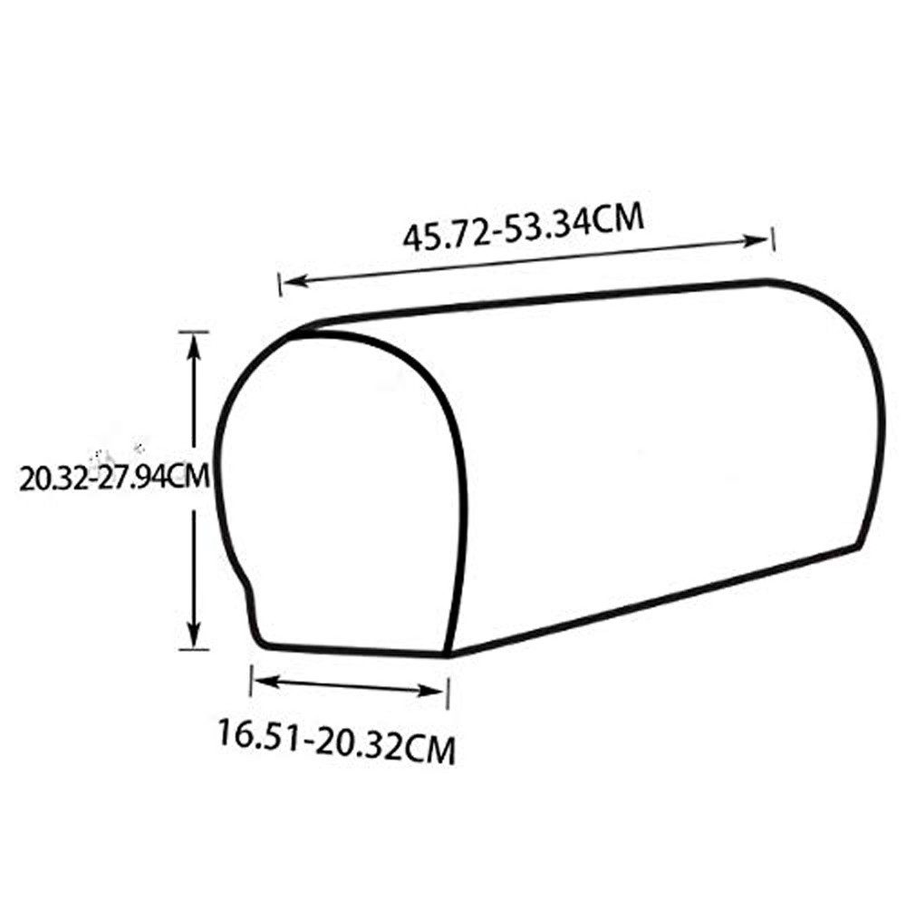 Zyronn Sesselschoner Armlehnenschoner 2er-Pack, Elastische Armlehnenbezüge, Armlehnenbezüge, Armkappen, für Sessel, Sofa, Sessel – Bild 2 von 4