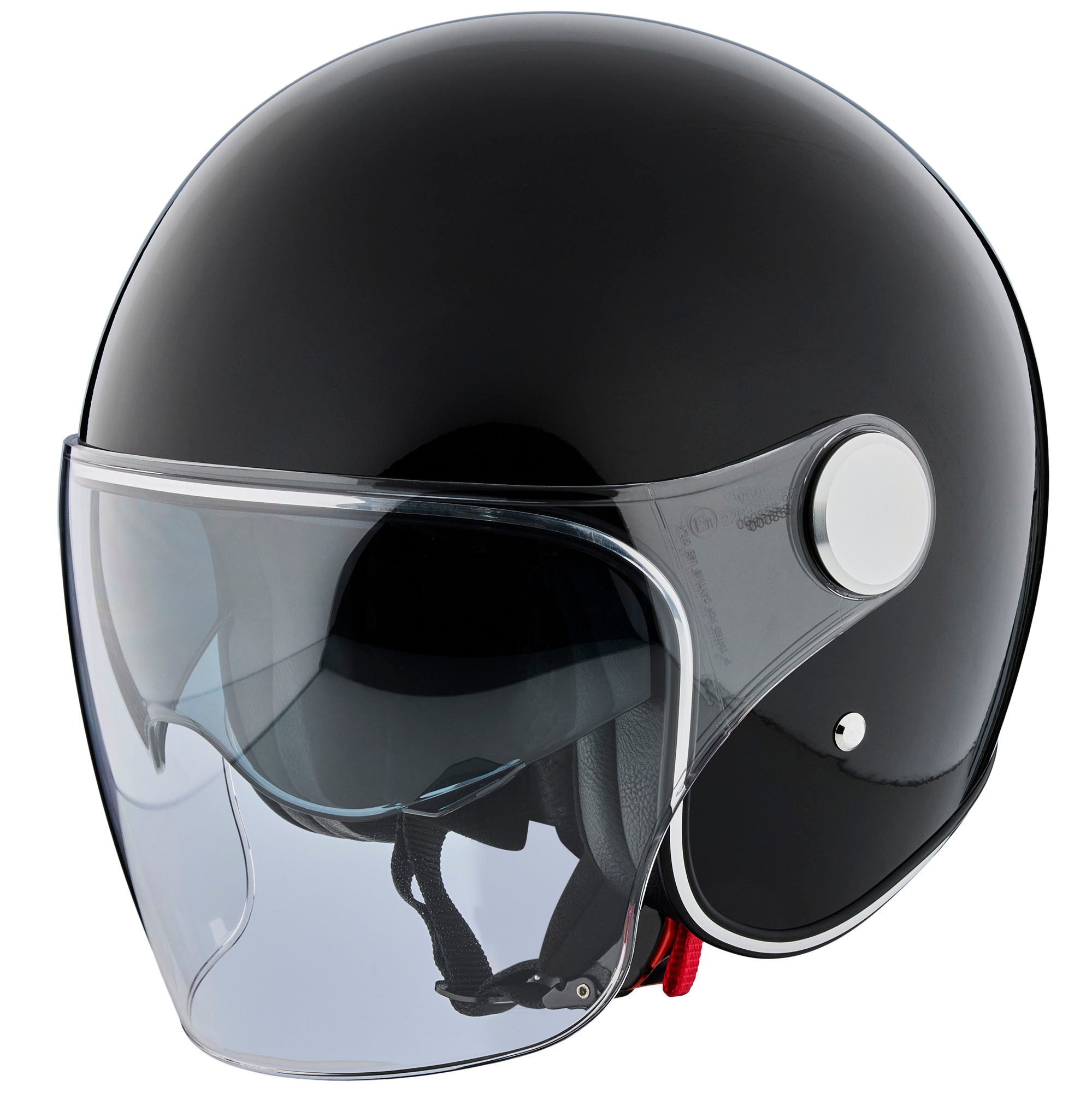 PEROZ Motorradhelm Viagi Jethelm, Vorbereitet Für Kommunikationssystem,herausnehmbares Innenfutter