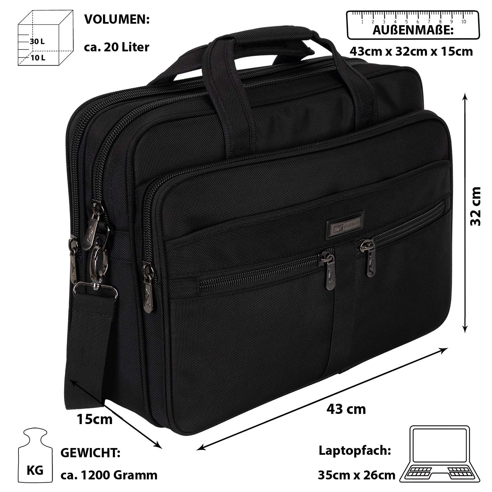 Umhängetasche Bag EAAKIE Messenger Aktentasche Umhängetasche Laptoptasche Herren Arbeit