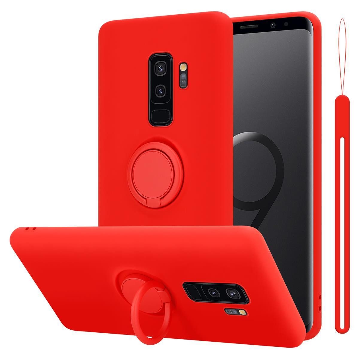 Cadorabo Handyhülle für Samsung Galaxy S9 PLUS Hülle Samsung Galaxy S9 PLUS, Robustes Hard Case - Handy Schutzhülle - Hülle - Back Cover Bumper