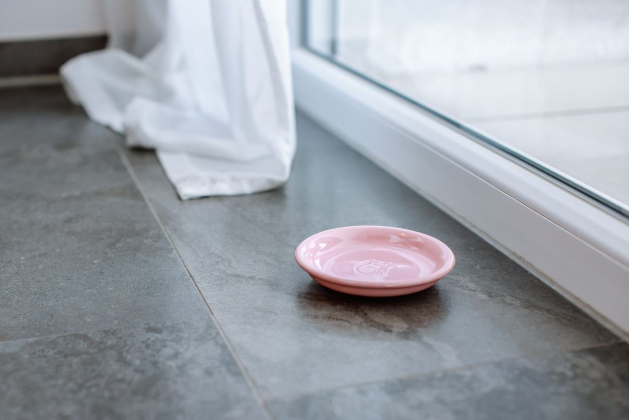 Nobby Katzen-Futterautomat Nobby Katzennapf Keramik Ø 14 cm - 100 ml pink