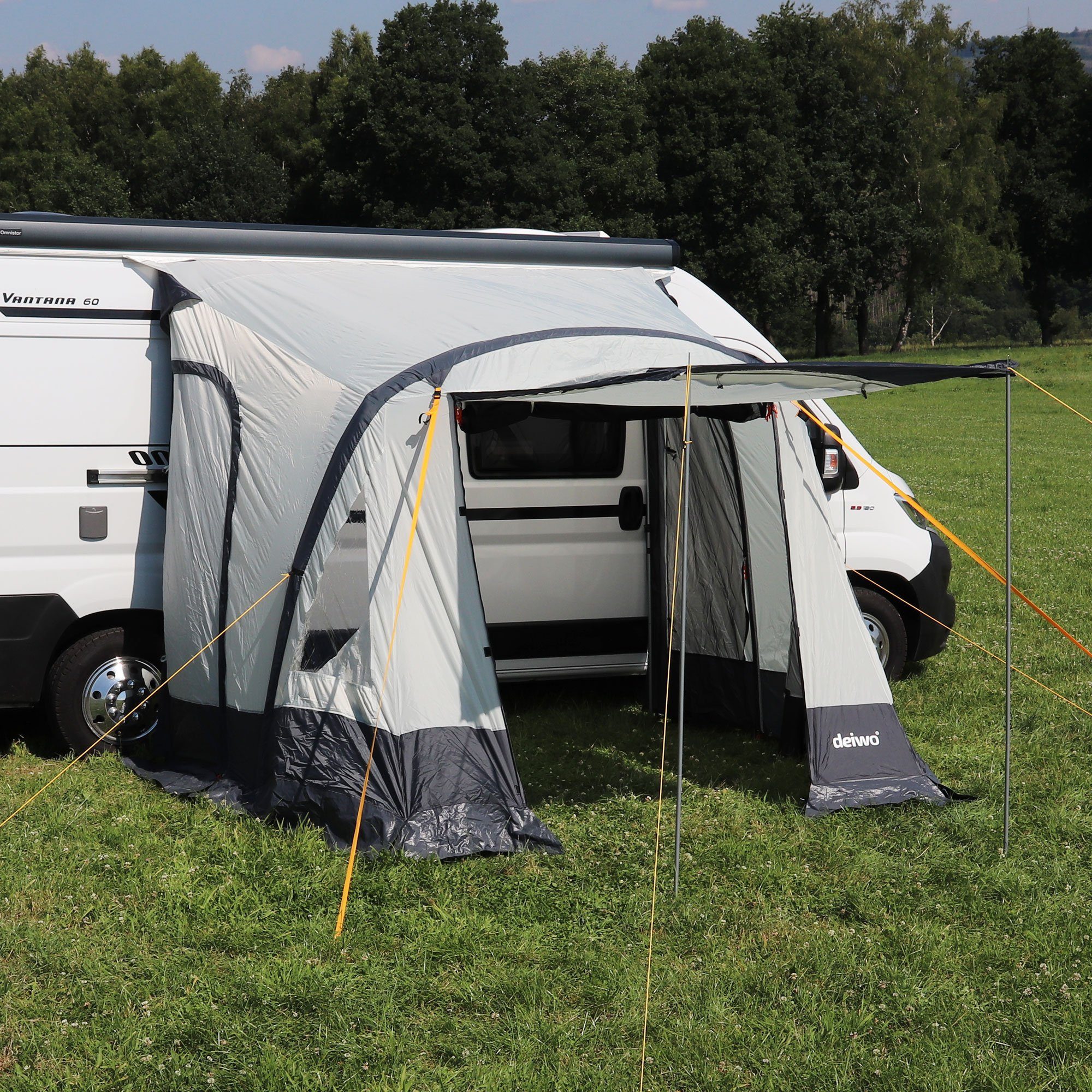 Vorzelt Seitenzelt 260x250cm Luft Vorzelt für Wohnmobil