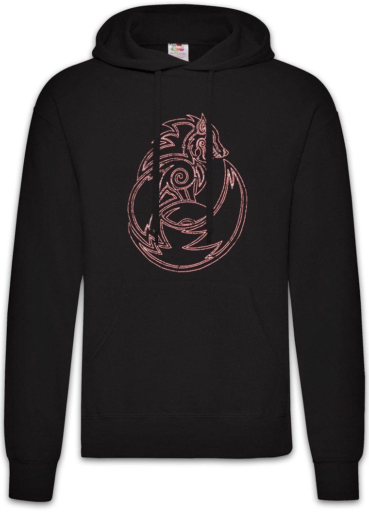 Hoodie Fenrir Wolf II Herren Hoodie Fenris Walhalla Odhin Wikinger Vikings