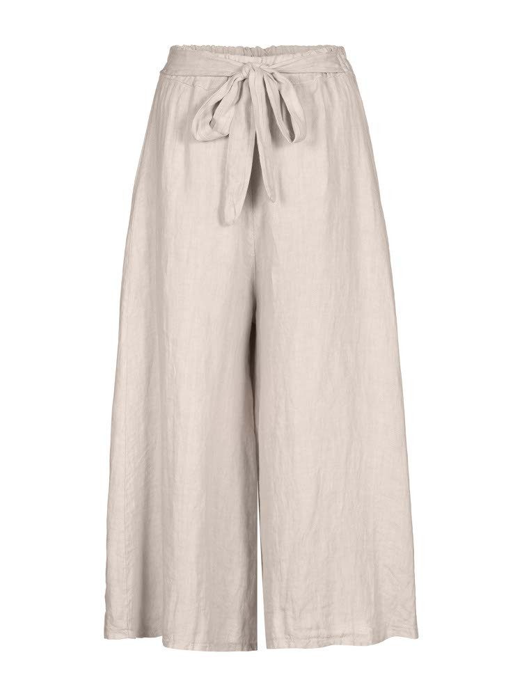 Herrlicher Leinenhose Nelanie Linen mit Bindegürtel, 100% Leinen