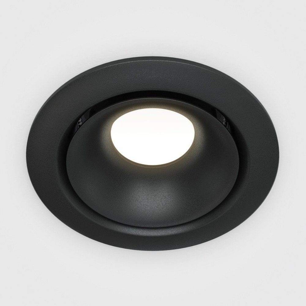 click-licht Einbauleuchte Deckeneinbaustrahler Yin in Schwarz GU10, keine Angabe, Leuchtmittel enthalten: Nein, warmweiss, Einbaustrahler, Einbauleuchte