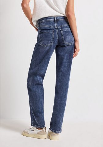 STREET ONE Comfort-fit-Jeans Middle Waist