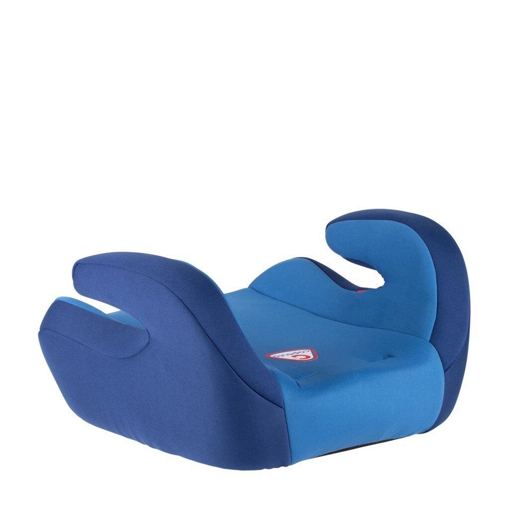 capsula® Autokindersitz Kindersitzerhöhung extra blau mit Sitzerhöhung breit (15-36k Gurtführung