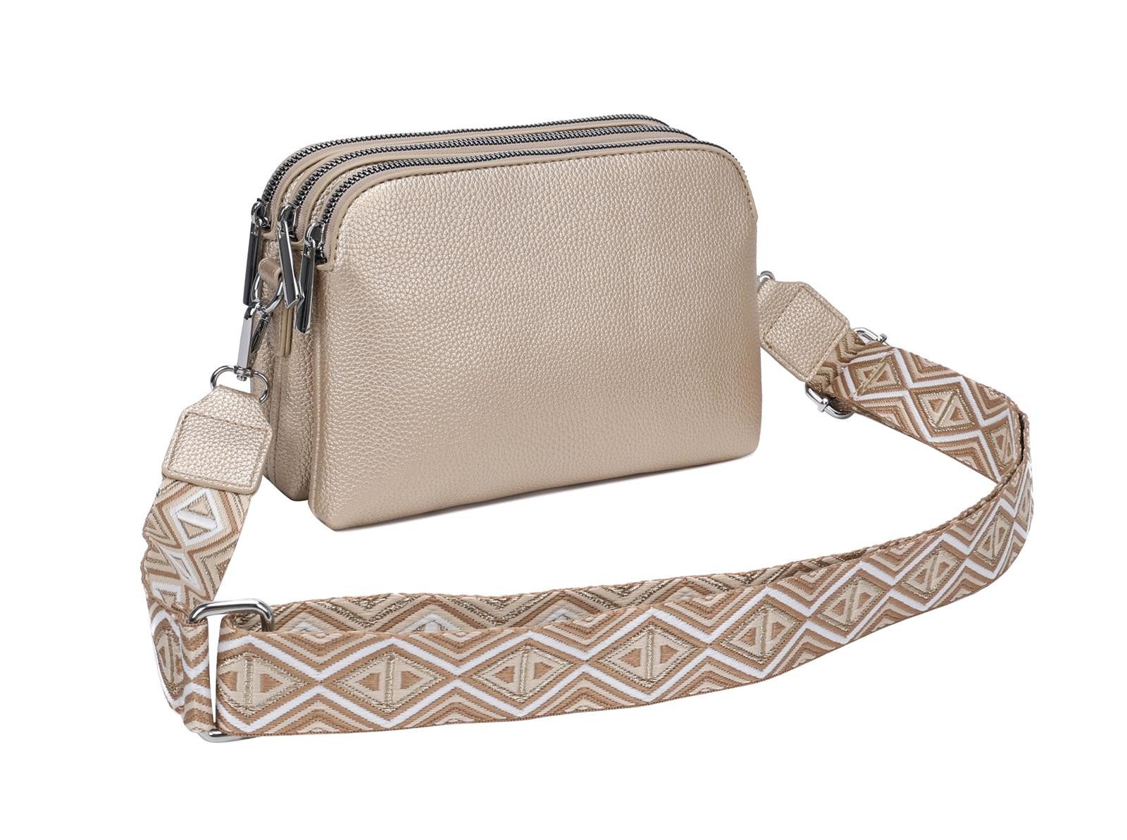 ITALYSHOP24 Schultertasche Damen Tasche Bodybag Umhängetasche günstig online kaufen