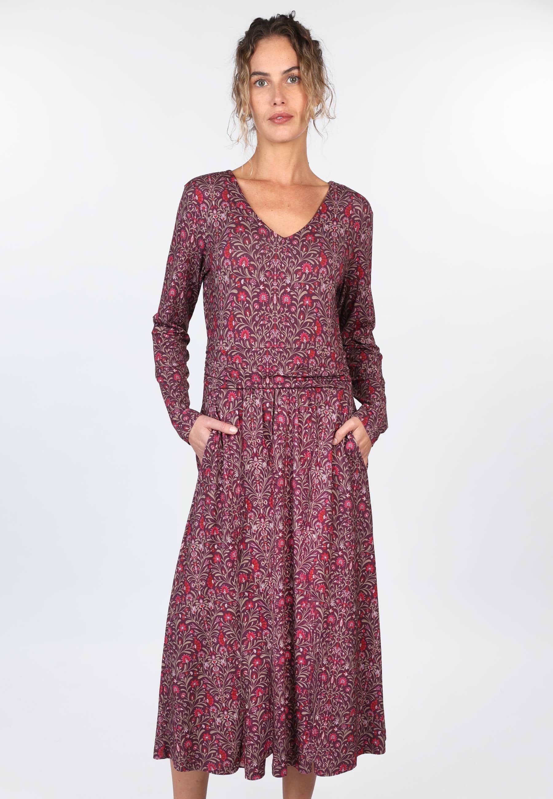 Sorgenfri Sylt Sommerkleid Malindusa Taillenraffung günstig online kaufen