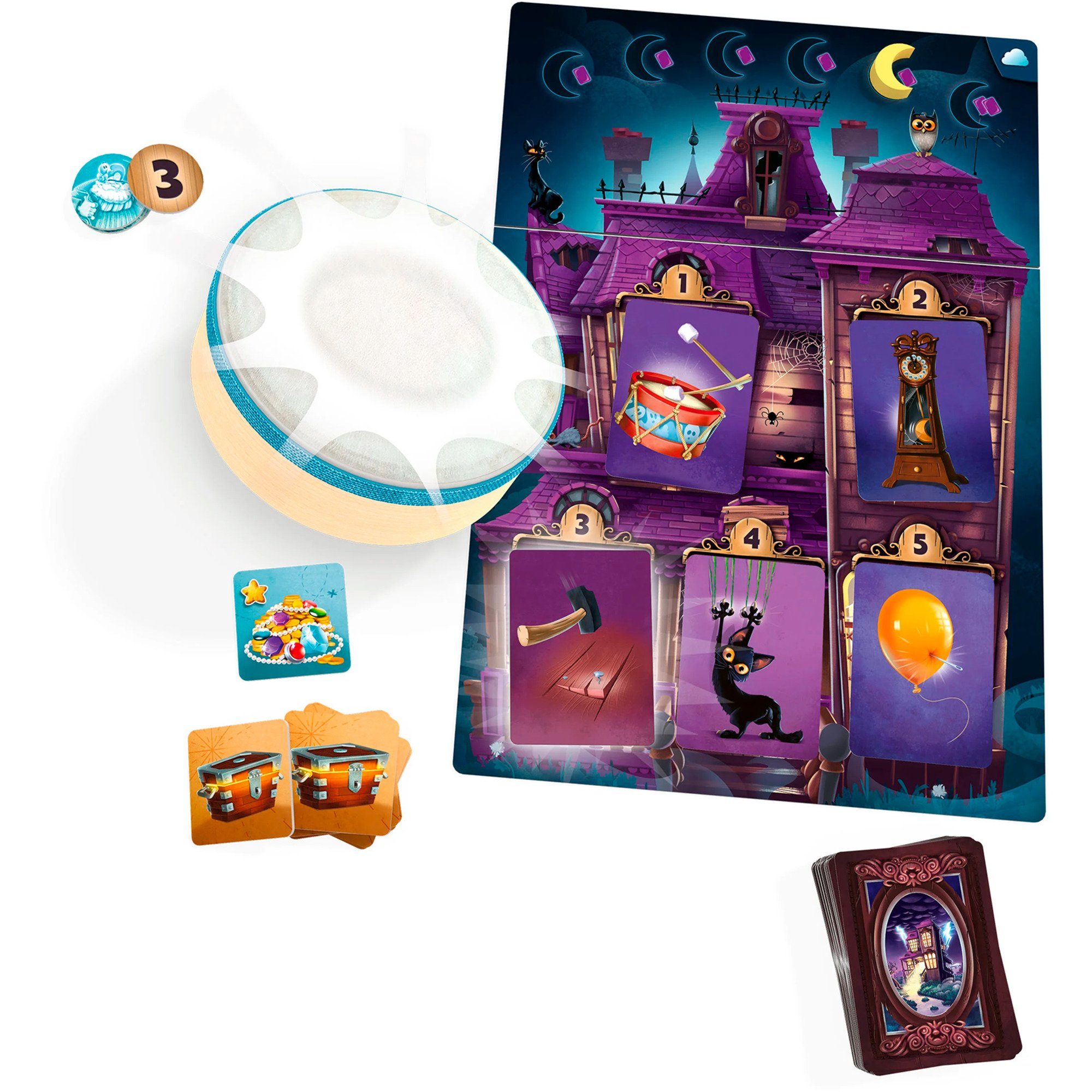 Asmodee Spiel Asmodee Mysterium Kids: Der Schatz von Kapitän