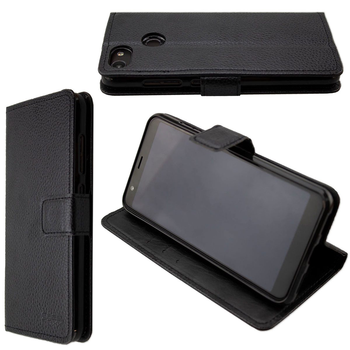 Handytasche caseroxx Handytasche Bookstyle-Case für Gigaset GS280, schwarz