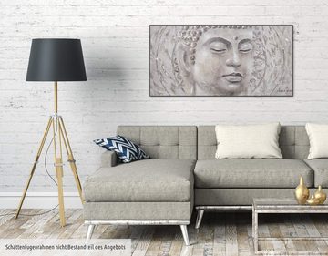 KUNSTLOFT Gemälde Find your Inner Peace 120x60 cm, Leinwandbild 100% HANDGEMALT Wandbild Wohnzimmer