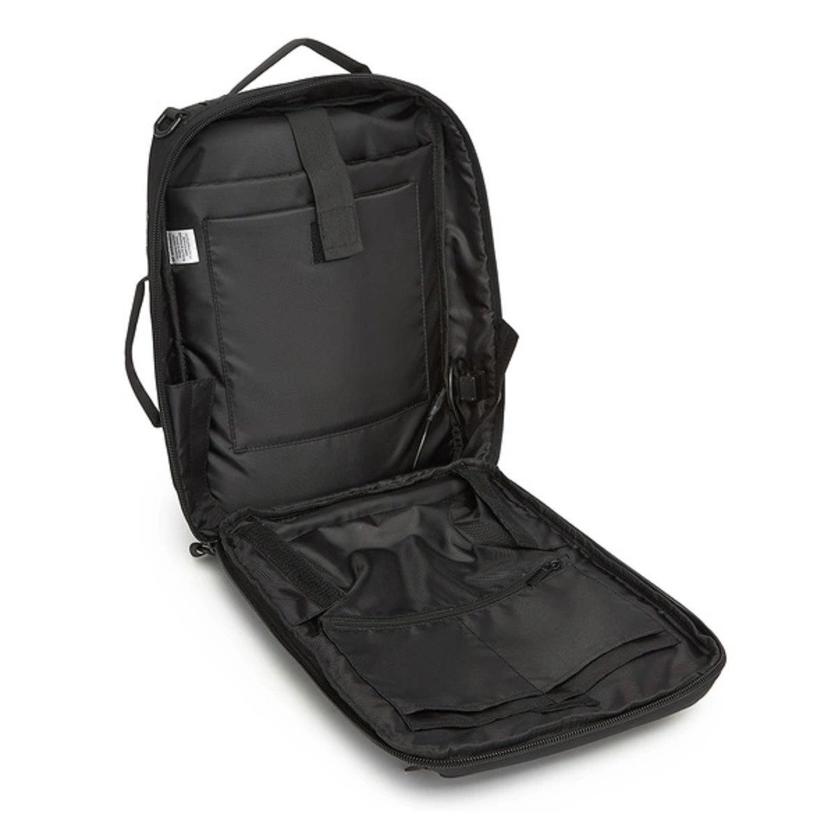 Wozinsky Laptoprucksack Wozinsky Premium 15,6'' Laptop-Rucksack/Tasche mit Riemen - Schwarz