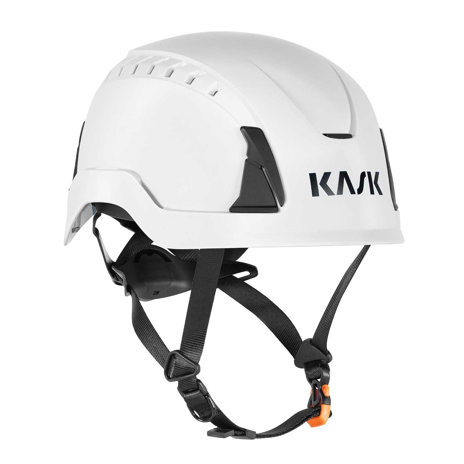 weiß Kask Schutzhelm Air, 14 Schutzhelm Helm, Primero Belüftungskanäle Bauhelm, Drehrad,