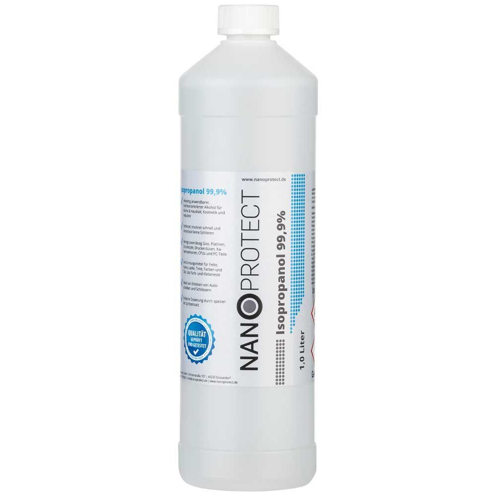 Nanoprotect Isopropanol 99,9% - 1 Liter Reinigungsalkohol