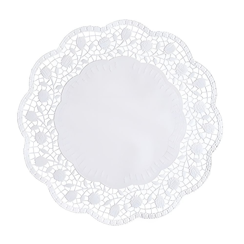 PAPSTAR Dekomatte Tortenspitzen rund Ø 30 cm weiss 250 Stk
