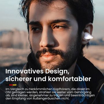 MAGICSHE Bluetooth-Kopfhörer mit AI-Rauschunterdrückung In-Ear-Kopfhörer (Kopfhörer mit Geräuschunterdrückung)