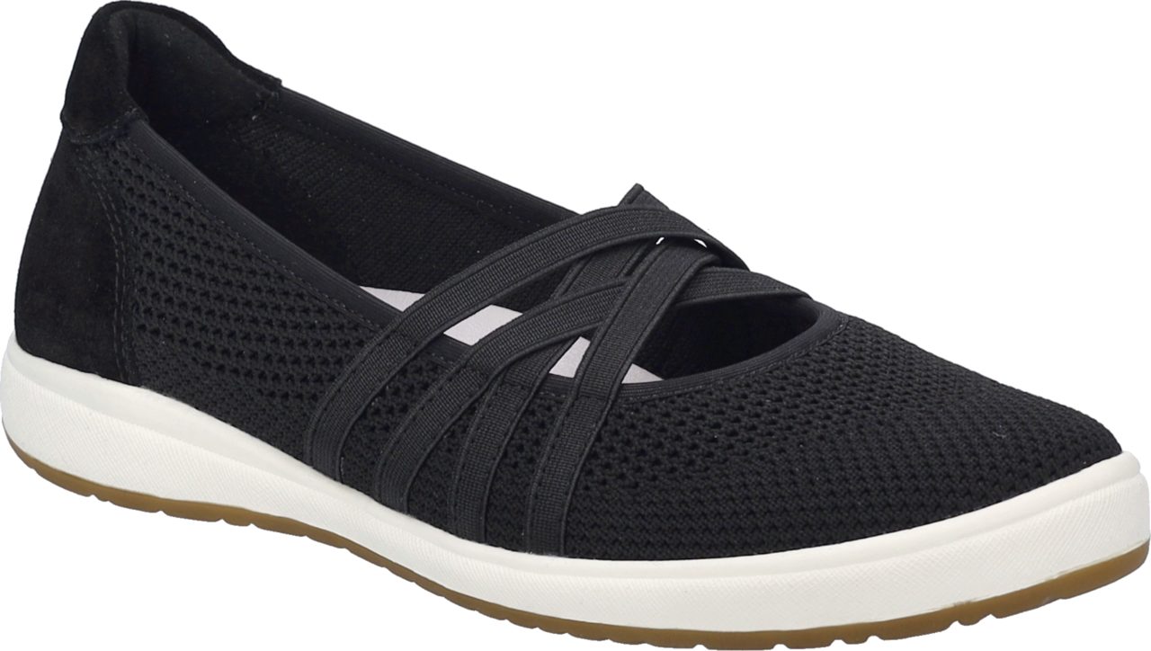 Josef Seibel Caren 67 Riemchenballerina Slipper, Sneaker, Schlupfschuh mit Leder Einsatz an der Ferse