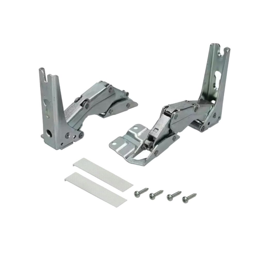 Trade-Shop Montagezubehör Türscharnier-Set passend für Miele 5546050 05546050 05137510 05137511, Geeignet für oben und unten am Kühlschrank / Gefrierschrank