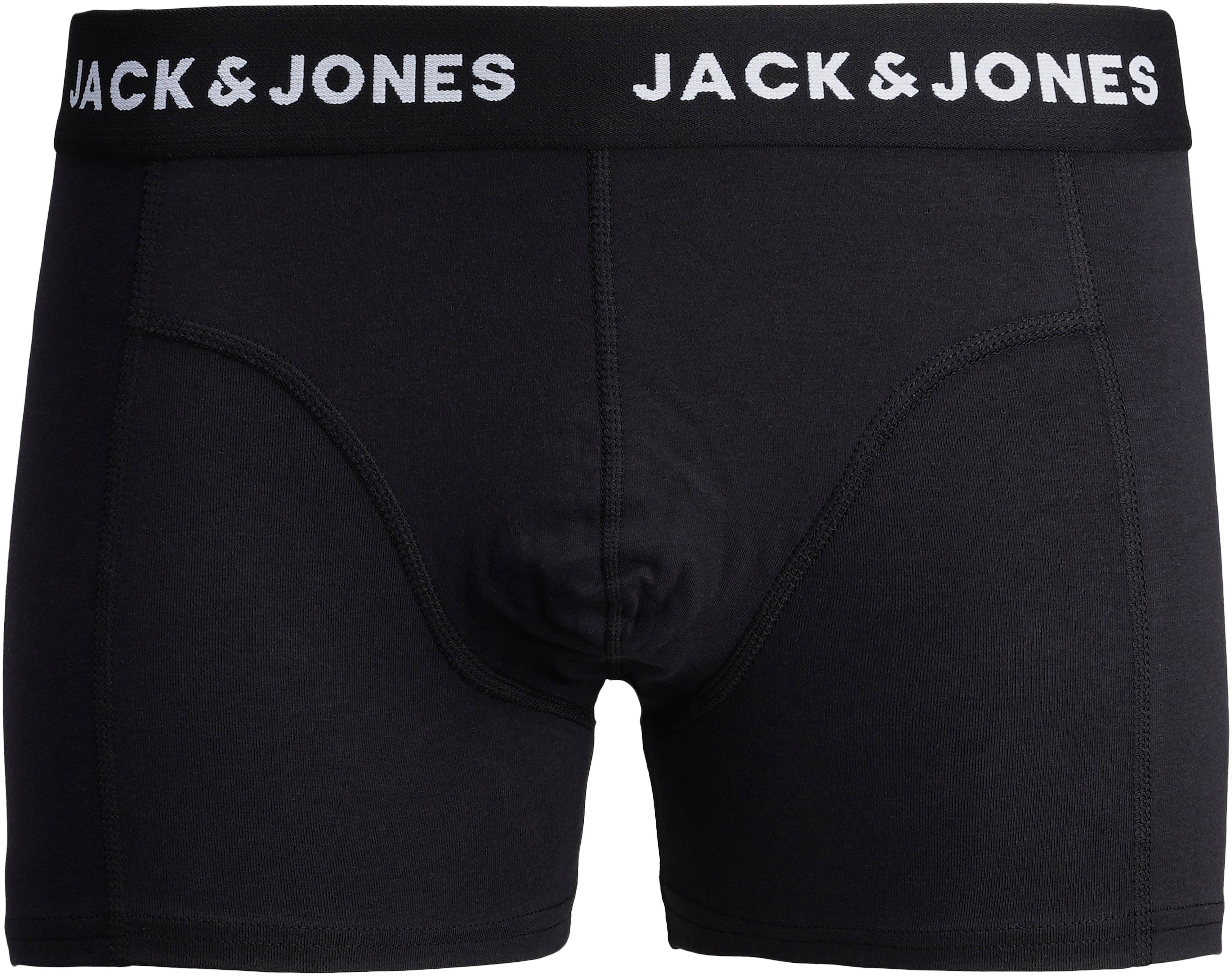 Wäsche/Bademode Unterwäsche Jack & Jones Junior Boxershorts in melierter Optik (3 Stück)