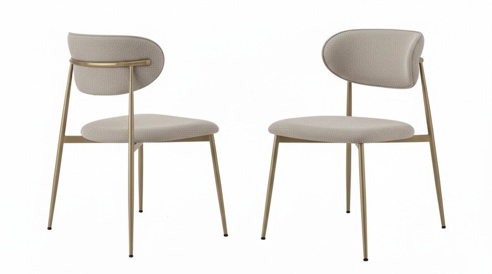 JVmoebel Esszimmerstuhl 2 stilvolle Stühle im modernen Design für Esszimmer (2 St), Made in Europa