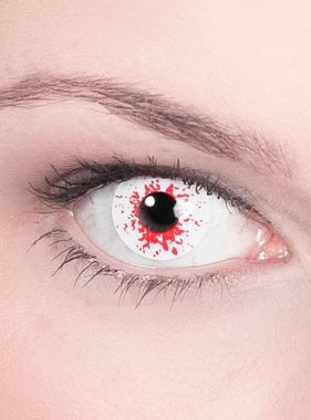 Metamorph Motivlinsen Infizierter mit Dioptrien, Eine farbige Kontaktlinse mit Stärke