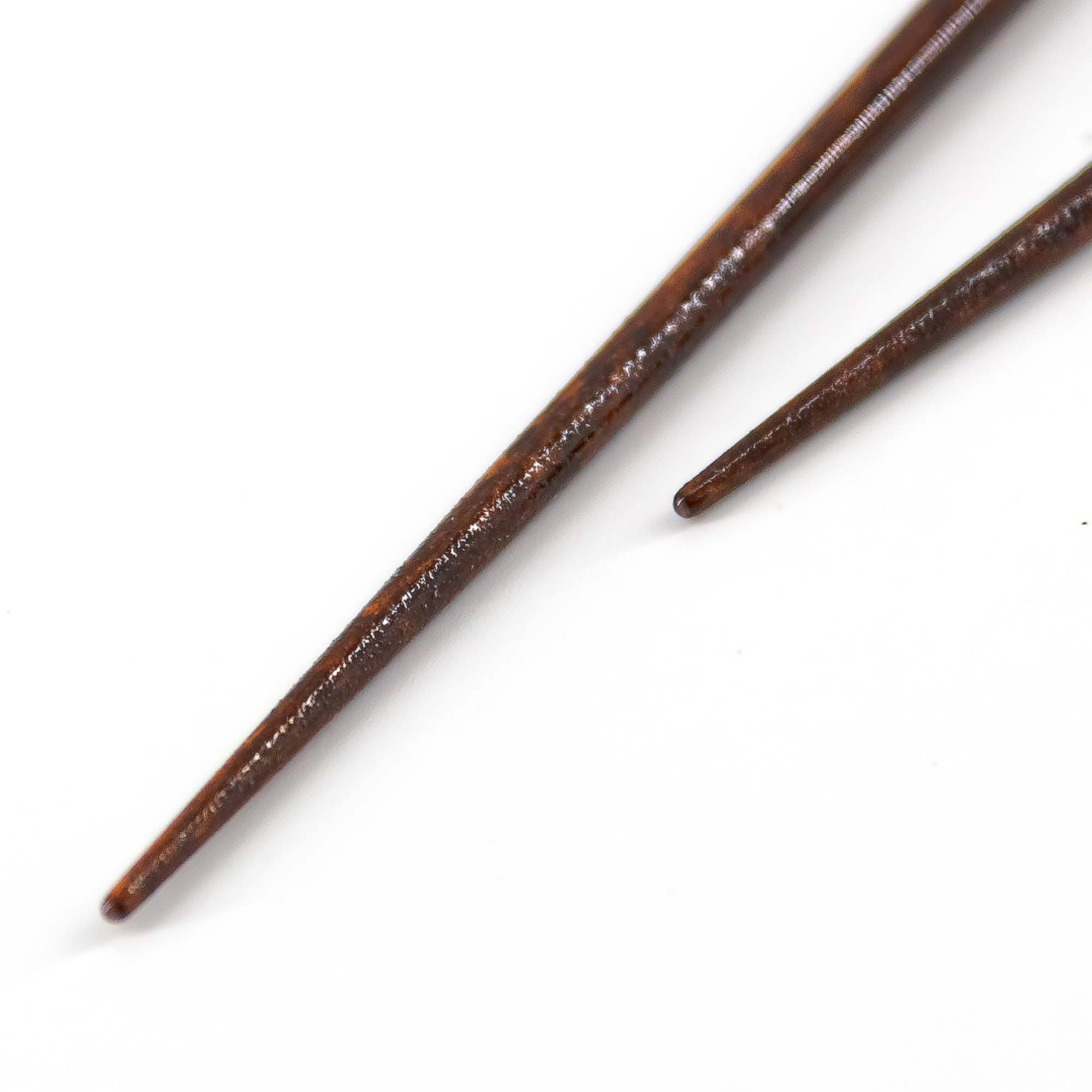 teayumi Essstäbchen SHIROGANEEDA Hashi Essstäbchen Rotbraun Silber