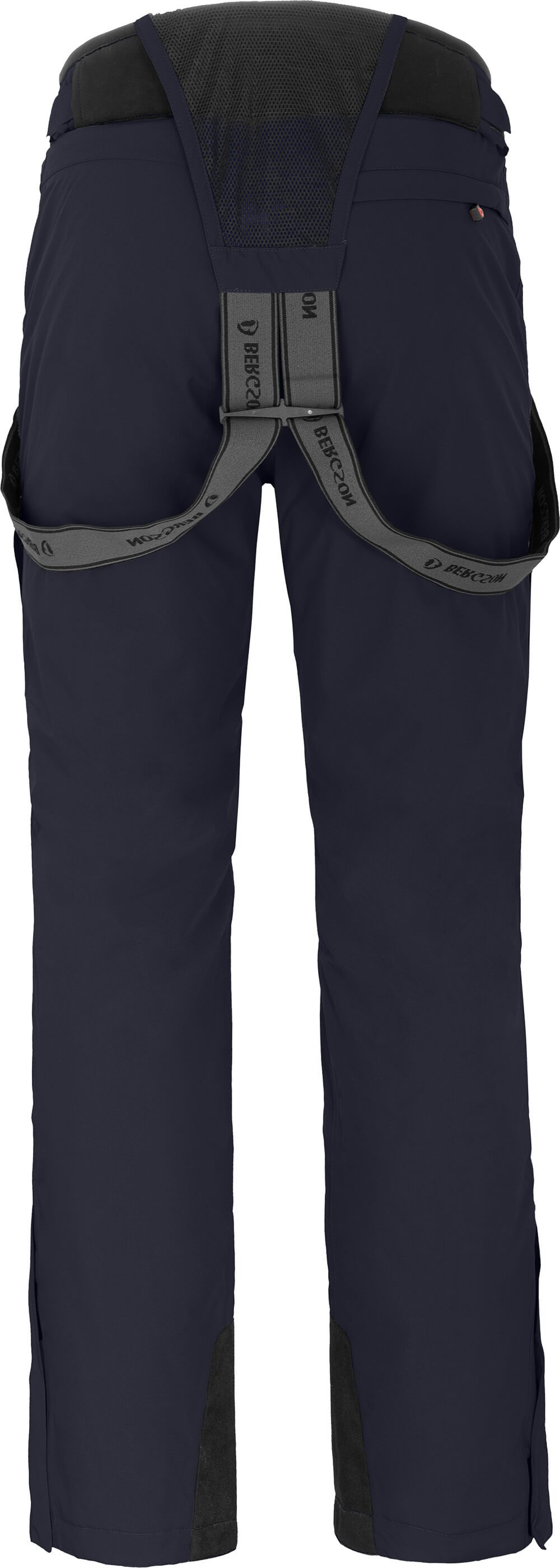 Bergson Skihose FLEX Herren Skihose, warm wattiert, elastisch, wasserdicht, Kurzgrößen, Na