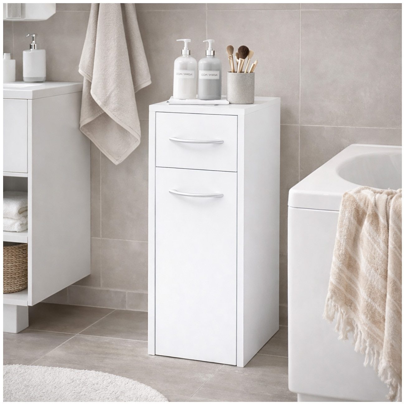 HTI-Line Raumteiler Nischenregal Thekla S, Stück 1-tlg., Nischenschrank Mehrzweckschrank Beistellschrank