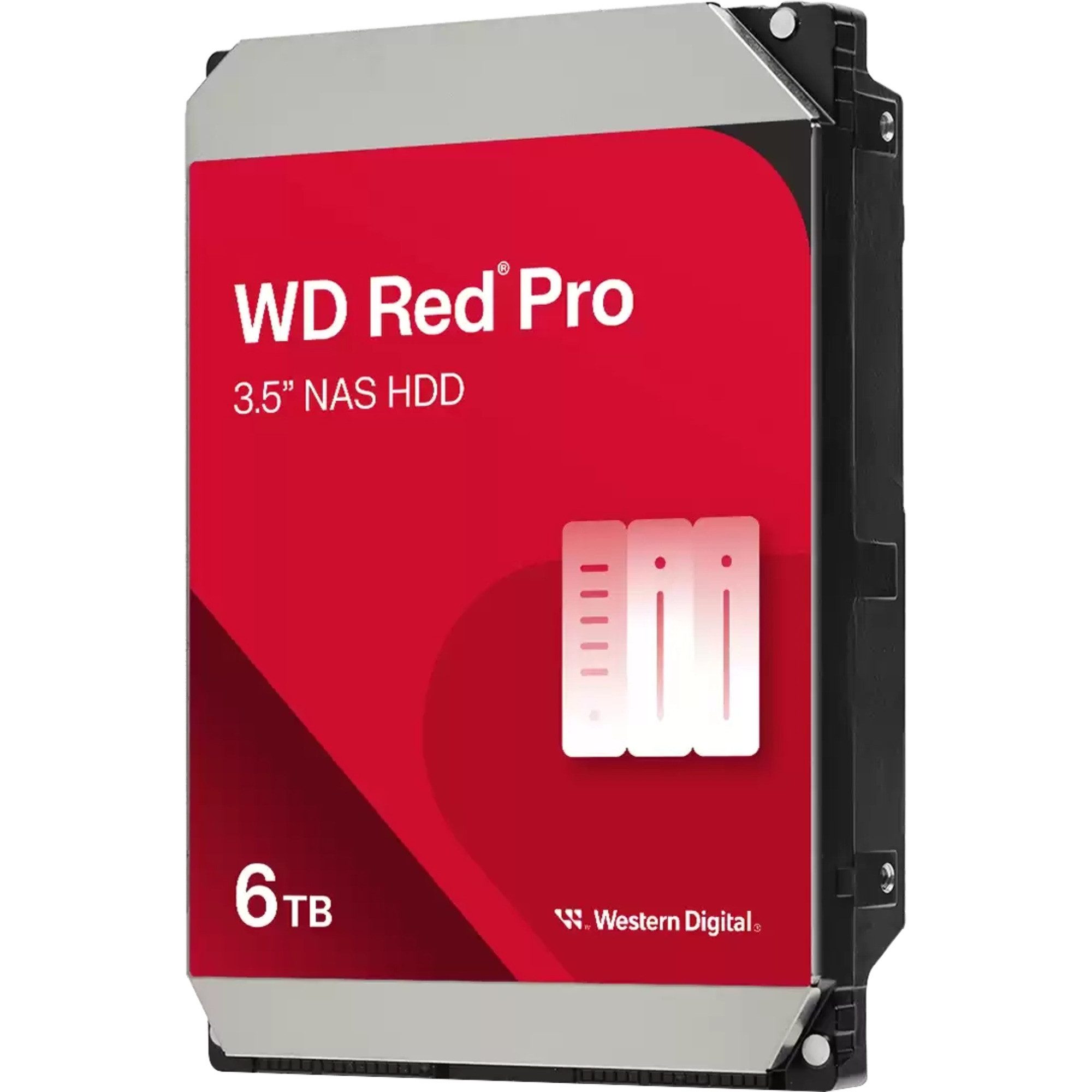 Western Digital WD Red Pro NAS-Festplatte 6 TB, (SATA 6 Gb/s, interne HDD-Festplatte (6 TB) 3.5"