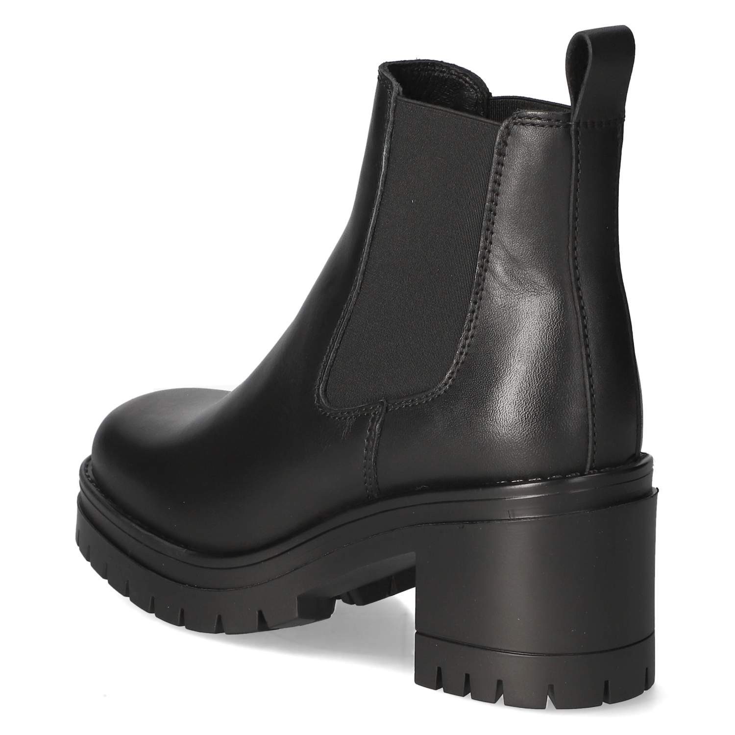 Fräulein Frida Fräulein Frida W1007 BLACK Damen Glattleder black Schlupfstiefel