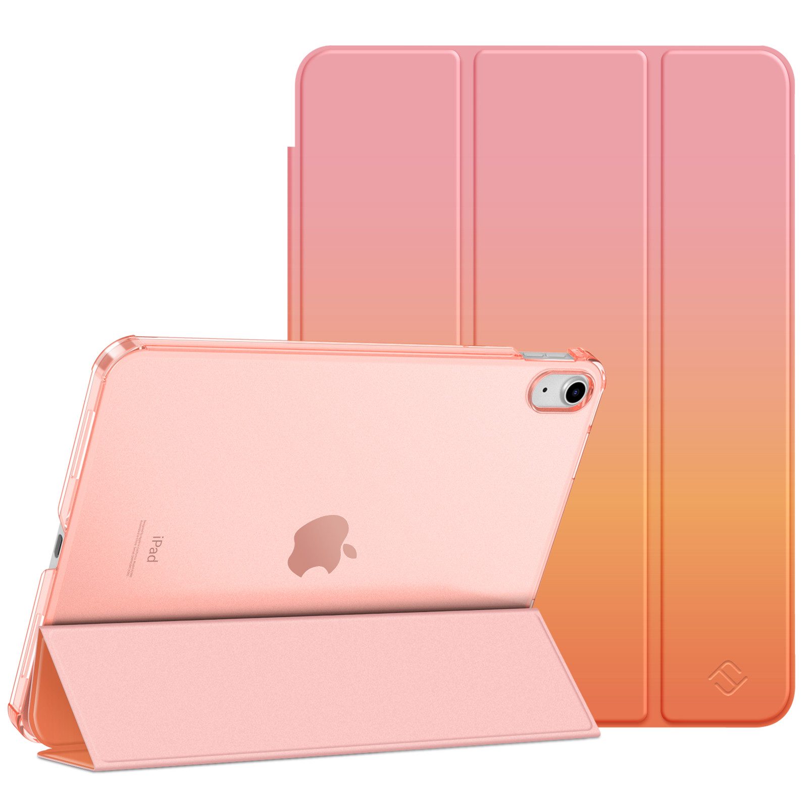 Fintie Tablet-Hülle für iPad 11. Generation 2025 (A16) 11 Zoll, iPad 10. Generation 2022 10.9 Zoll, Ultradünn Case mit transparenter Rückseite Abdeckung, Auto Schlaf/Wach