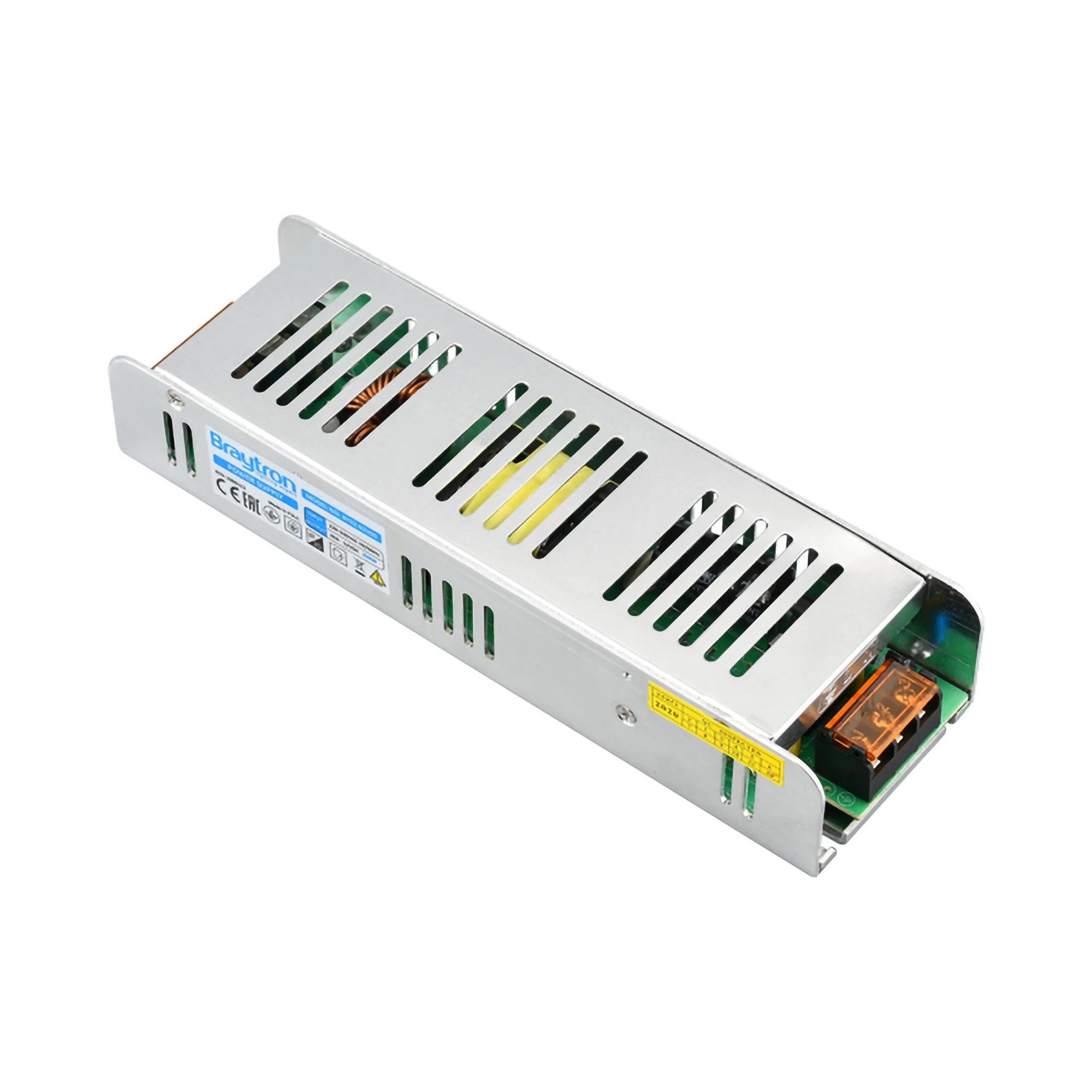 Braytron LED Trafo 24V 250W Netzteil Transformator 230V auf 24V DC LED Trafo (Überlastschutz, Kurzschlussschutz, Klemmanschluss)