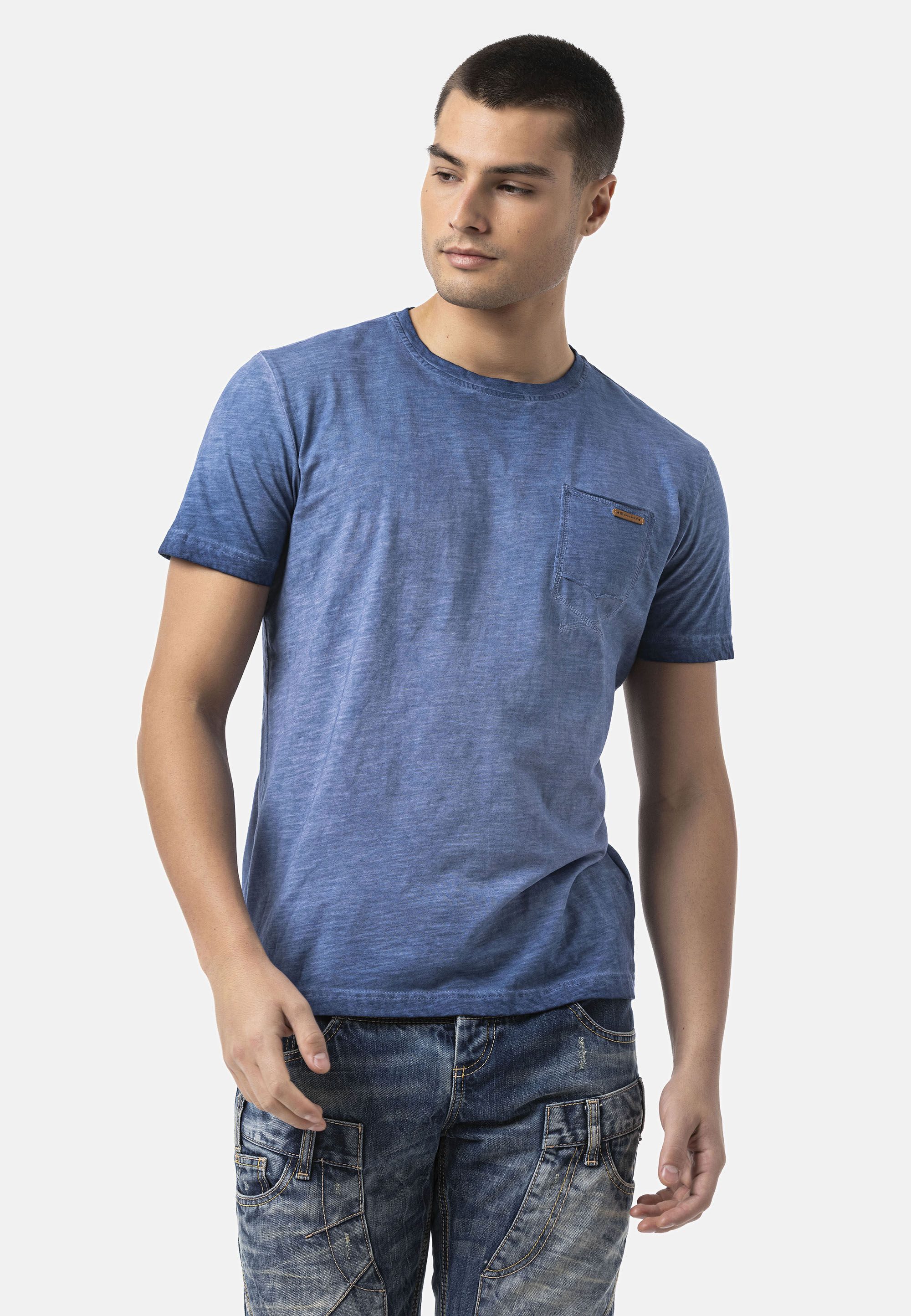 Cipo & Baxx T-Shirt CT810 Auffälliger Front-Print