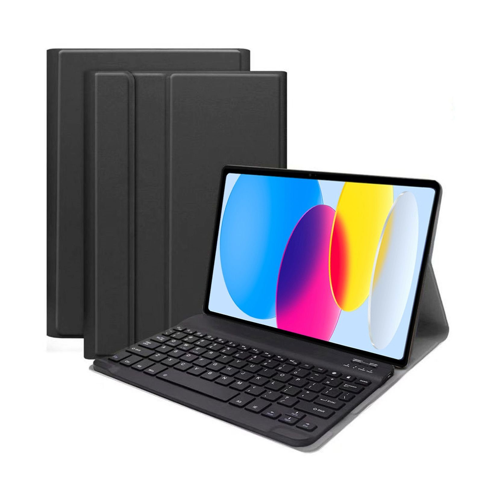 Lobwerk Tablet-Hülle Schutzhülle für Apple iPad 10 Gen 10.9 2022 11 Zoll, Wake & Sleep Funktion, Sturzdämpfung, Aufstellfunktion