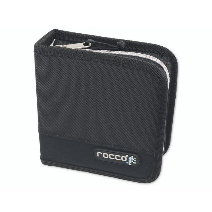 Rocco CD-Tasche ROCCO für 32 CDs/DVDs Autoradio-Ersatzantennenstab