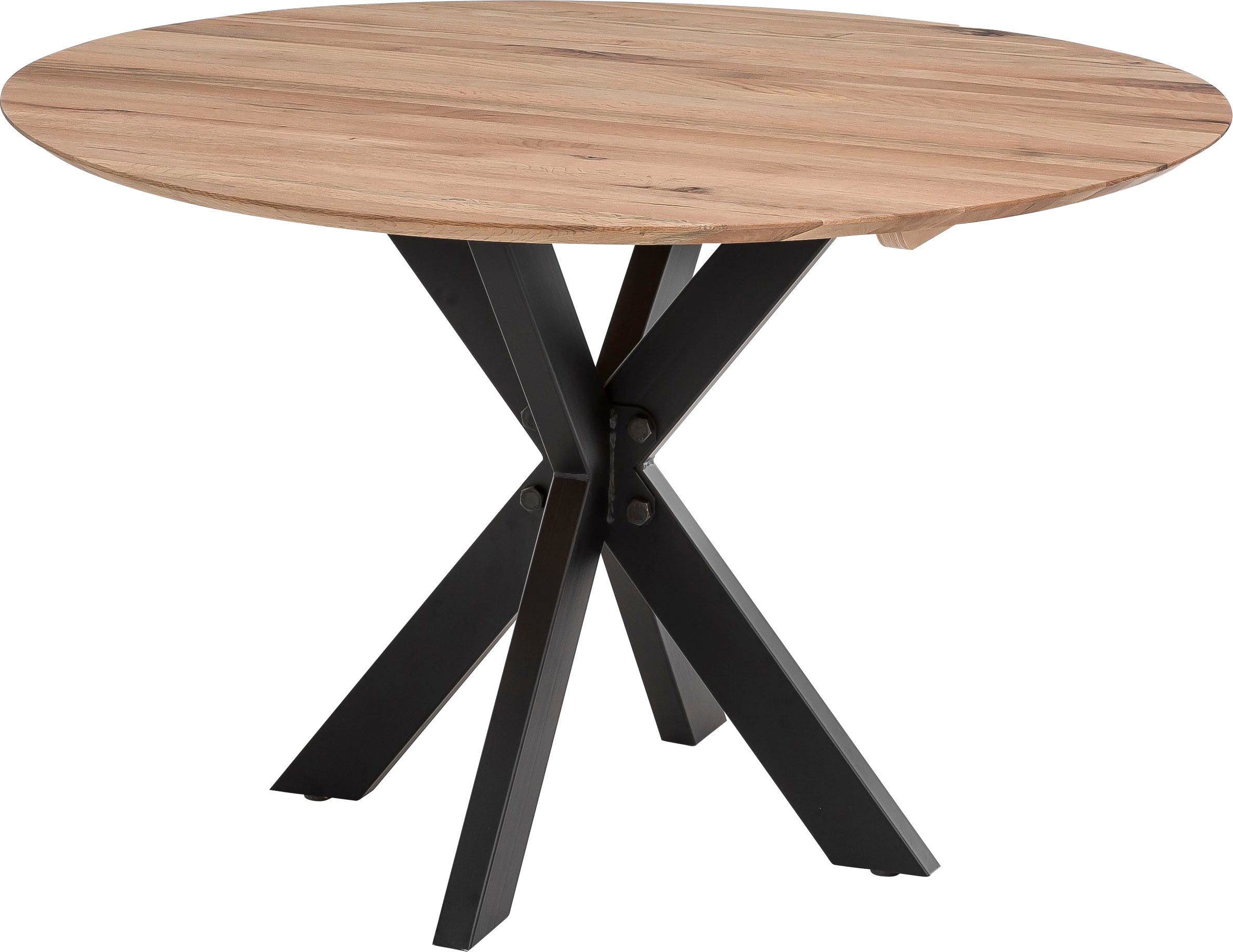 Home affaire Esstisch Quebec, mit eleganter Schweizer Kante